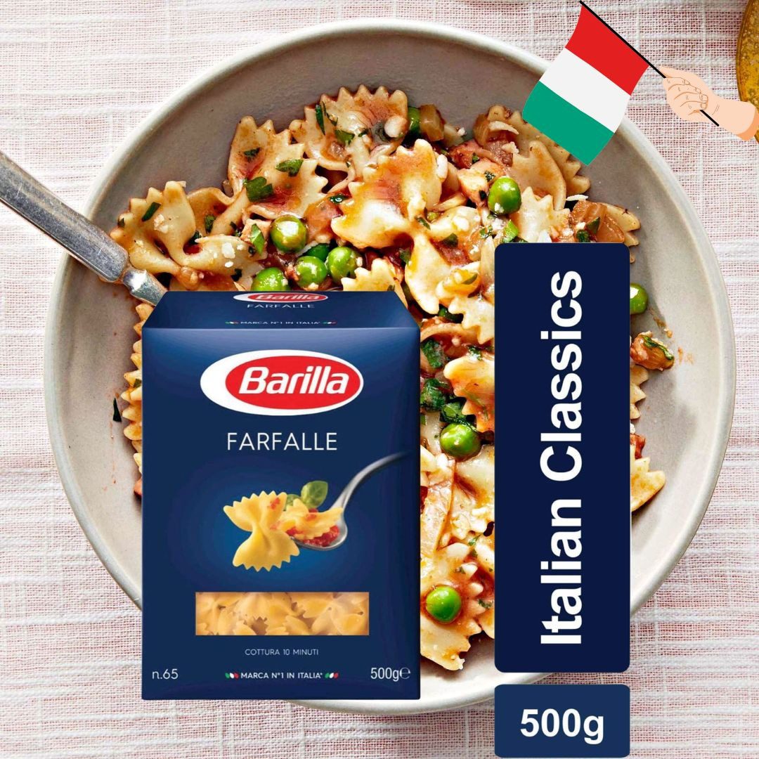 Macarrão Grano Duro Farfalle Barilla 500g na Amazon