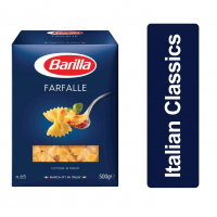 Macarrão Grano Duro Farfalle Barilla 500g na Amazon