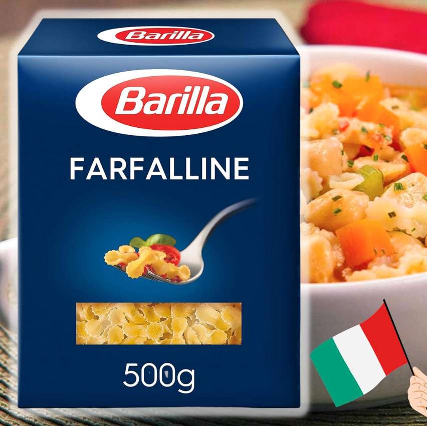 Macarrão Grano Duro Farfalline Barilla 500g na Amazon
