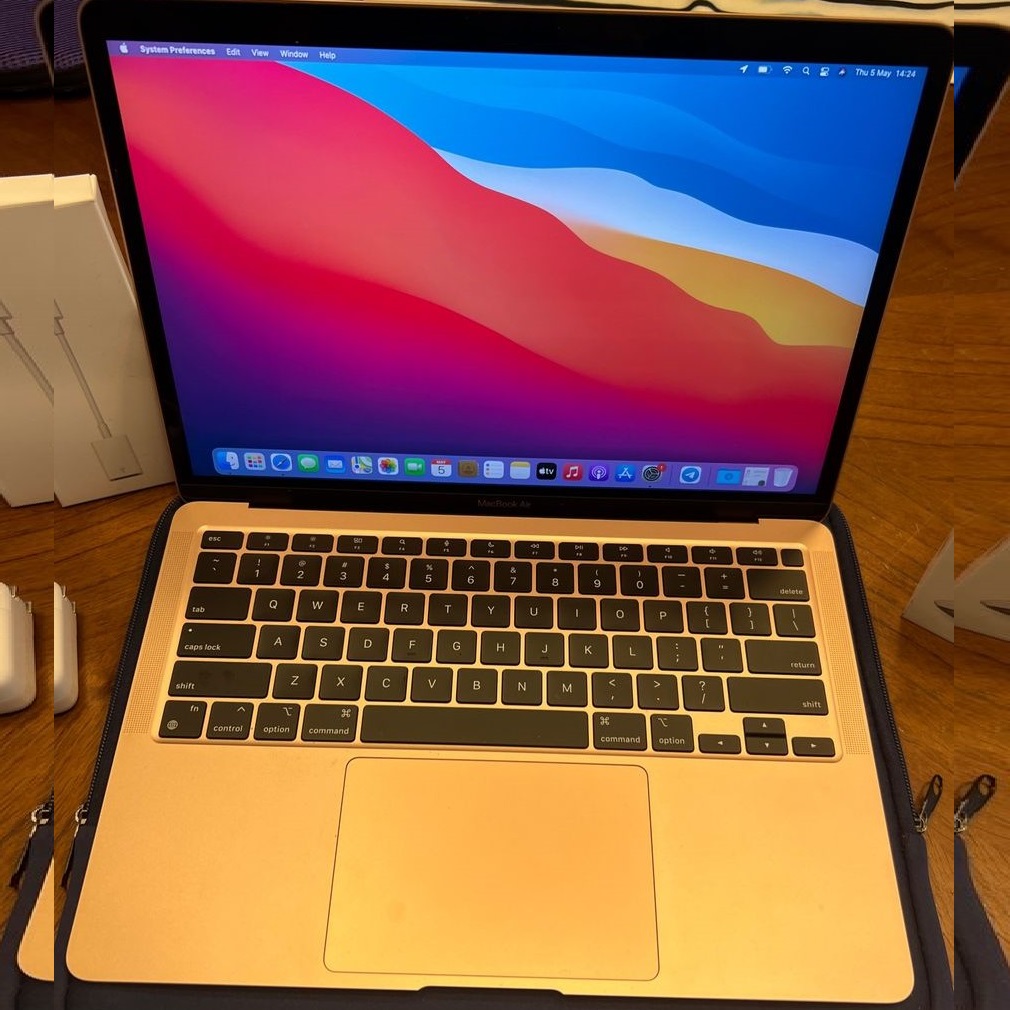 Macbook Air MGQP3BZ/A M1 16GB 1TB 13″ – Dourado na Americanas