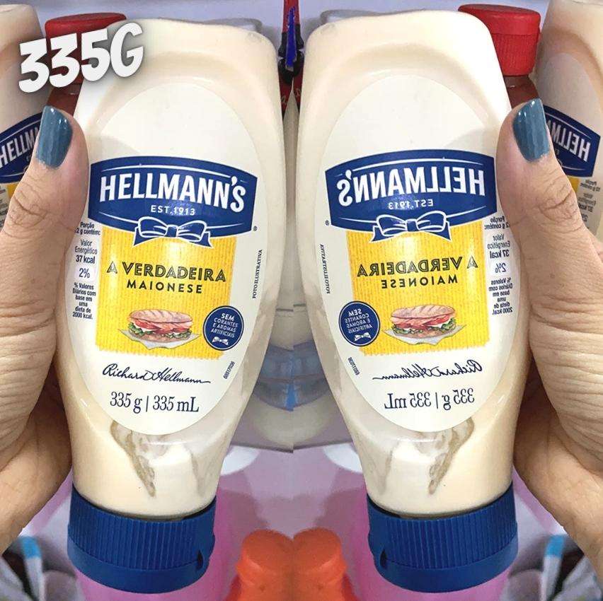 Maionese Hellmann’s Tradicional 335g na Amazon