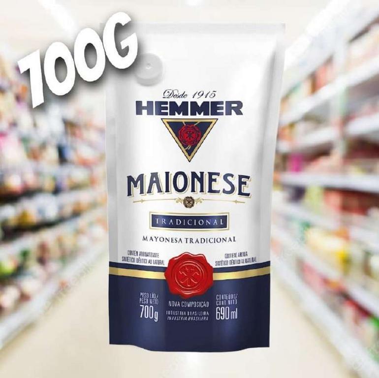 Maionese Tradicional Sache Hemmer 700g na Amazon