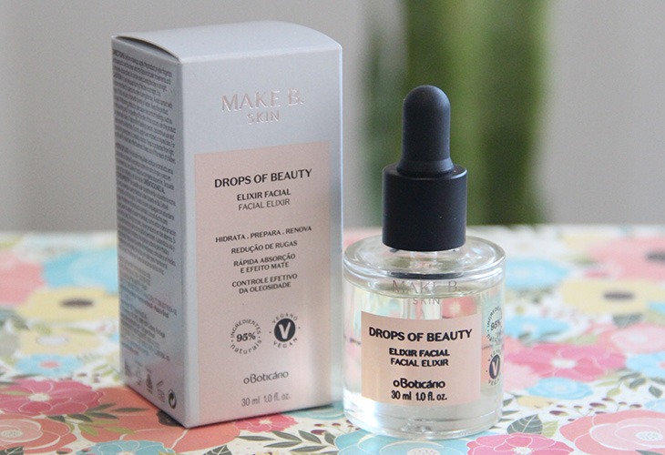 Make B. Drops Of Beauty Elixir Facial, 30 ml na oBoticário