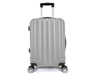 Mala de Bordo ABS 4 Rodas Adventure Fortt Prata – MAB01-PR na Amazon