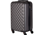 Mala de Bordo em ABS Com 4 Rodas 360 – Inglaterra (Grafite) na Amazon