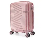 Mala de Bordo para Viagem Pequena Swissport Executiva ABS Giratória 360° (Rose) na Amazon