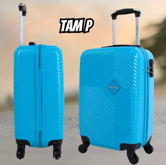 Mala de viagem bordo pequena 10kg Zug Swiss Move Azul na Amazon