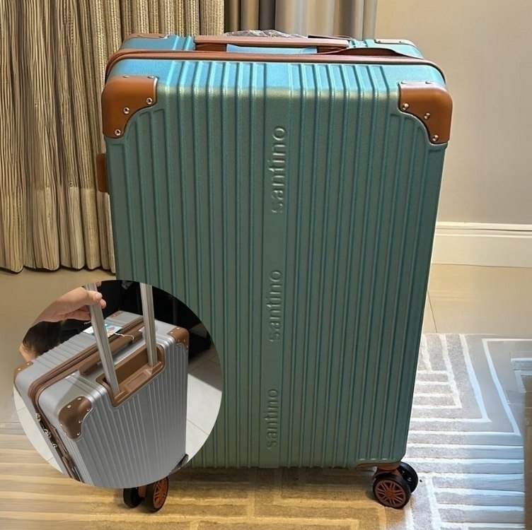 Mala de Viagem Palazzio Rígida 360° Santino M – APLV191M (Pistachio) na Amazon