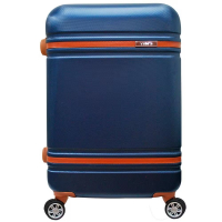 Mala De Viagem Pequena Yins Brasil YS21068A-P Com Rodas Giro 360° Em ABS - Azul na Ponto