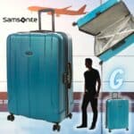 Mala de Viagem, Samsonite, Fiero Abs, Grande - Teal na Amazon
