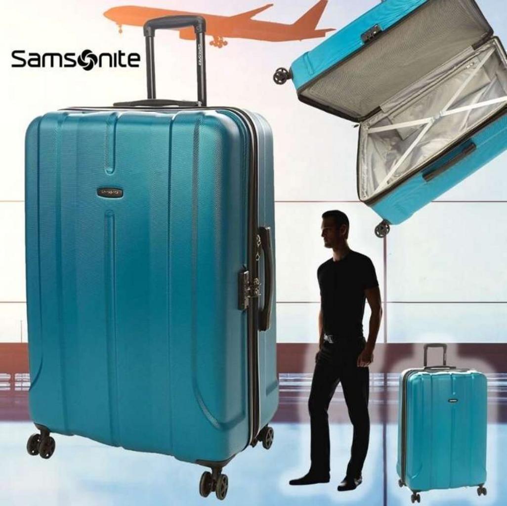 Mala de Viagem, Samsonite, Fiero Abs, Grande – Teal na Amazon
