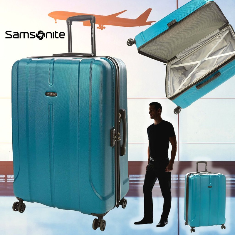 Mala de Viagem, Samsonite, Fiero Abs, Grande – Teal na Amazon