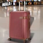 Mala de Viagem Swissport ABS Resistente Rodas 360° (Vinho) na Amazon