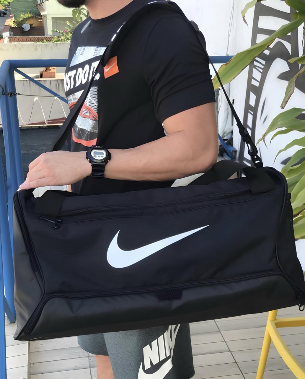 Mala Nike Brasilia M Duff 9.5 – 60 Litros na Centauro