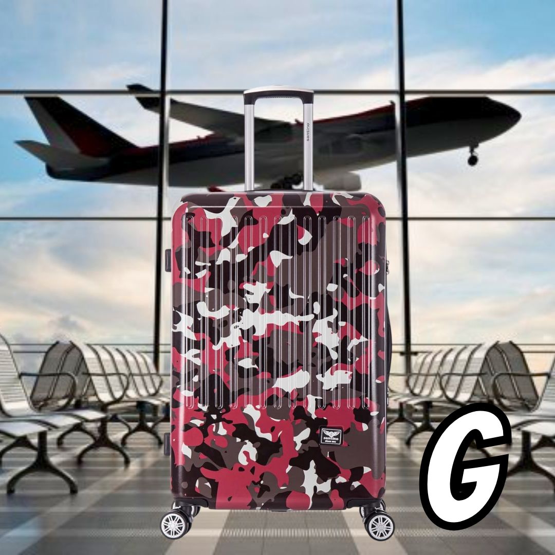 Mala Viagem Militar Santino H220 Rígida Abs Rodinhas 360 Tsa Grande na Amazon