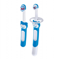 MAM Baby Kit Com 2 Escovas De Dentes Learn To Brush na Amazon