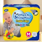 MamyPoko Fralda-Calça Dia&Noite M 18 Unidades na Amazon