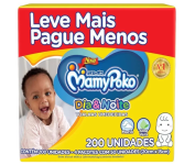 MamyPoko Lenços Umedecidos Dia&Noite 200 Unidades na Amazon