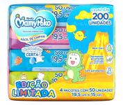 MamyPoko Lenços Umedecidos Edição Limitada 200 Unidades na Amazon