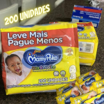MamyPoko Toalhas Umedecidas Dia&Noite 200 Unidades Branco na Amazon
