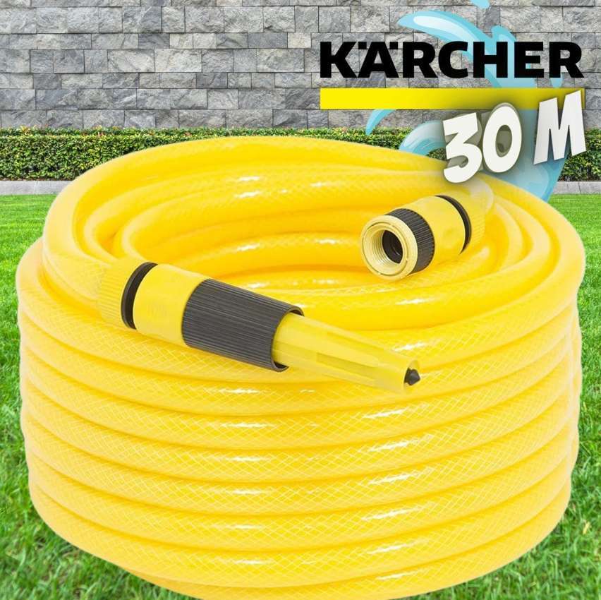 Mangueira de Jardim 30m c/ 02 Engates rápidos Acqua Stop – 01 Esguicho e 01 Conector na Amazon
