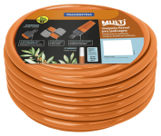 Mangueira Tramontina Super Flex com Engates Rosqueados e Esguicho em PVC, Laranja, 10 M na Amazon