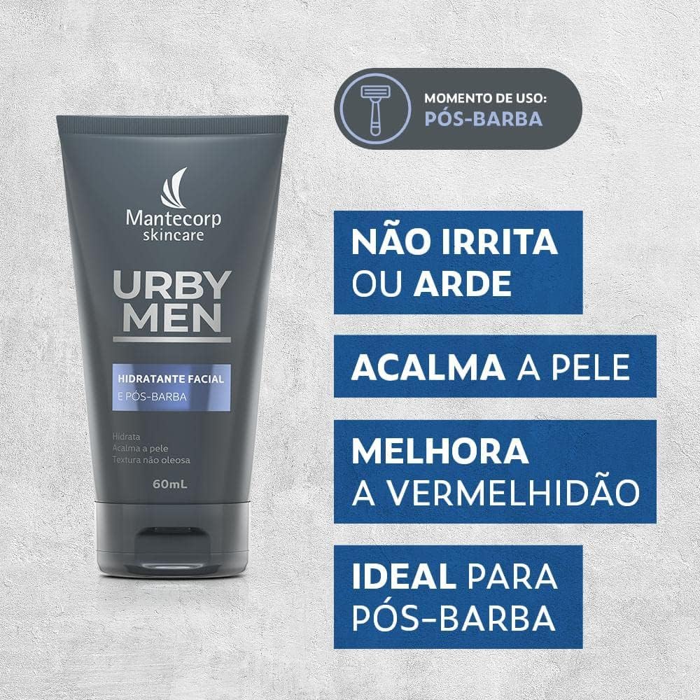 Mantecorp Skincare Hidratante Pós Barba Mantecorp Skincare Urby Men – 60ml na Amazon