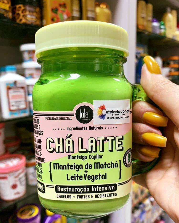 Manteiga Chá Latte – Matchá e Leite Vegetal, 300g Lola Cosmetics na Amazon