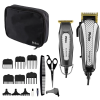 Máquina De Cortar Cabelo Com Cortador De Acabamento Philco Dual Action Maxx PCR11PI 127V na Casa e Vídeo