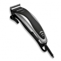 Máquina De Cortar Cabelo Mondial Hair Stylo CR-02 4 Com Pentes - Prata/Preta - 110V na Extra