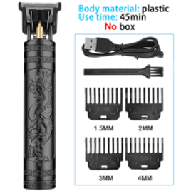 Maquina de Cortar Cabelo Vintage T9 0mm na Aliexpress