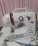 Máquina de Costura Bella Elgin Reta BL-1200 Portátil Branco e Rosa Bivolt na Amazon