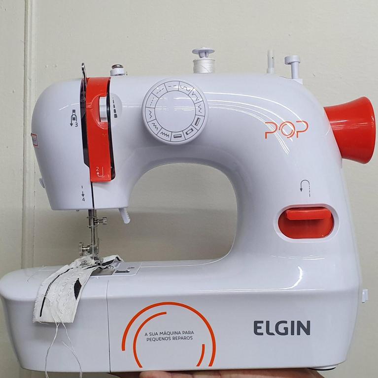 Máquina de Costura Portátil Elgin POP BL-1009 – Bivolt na Americanas