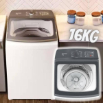 Máquina de Lavar Brastemp 16Kg Branca com Ciclo Tira Manchas Advanced e Ciclo Antibolinha – BWK16AB na Amazon