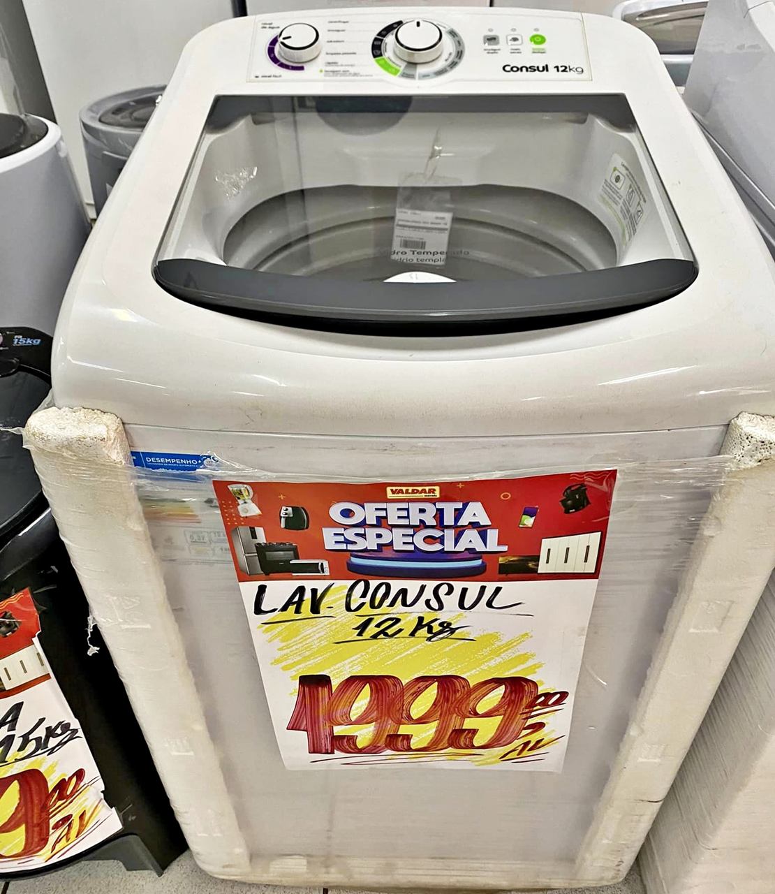 Máquina De Lavar Ciclo Edredom Cwh12bb 12kg Branco Consul 110V na Mercado Livre