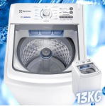 Máquina de Lavar Electrolux 13kg Branca Essential Care com Cesto Inox e Jet&Clean (LED13) na Magazine Luiza