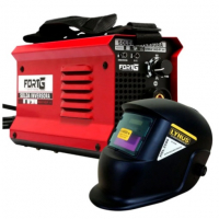 Máquina De Solda Inversora MMA 140A Compacta + Máscara De Solda Automática na Loja do Mecânico