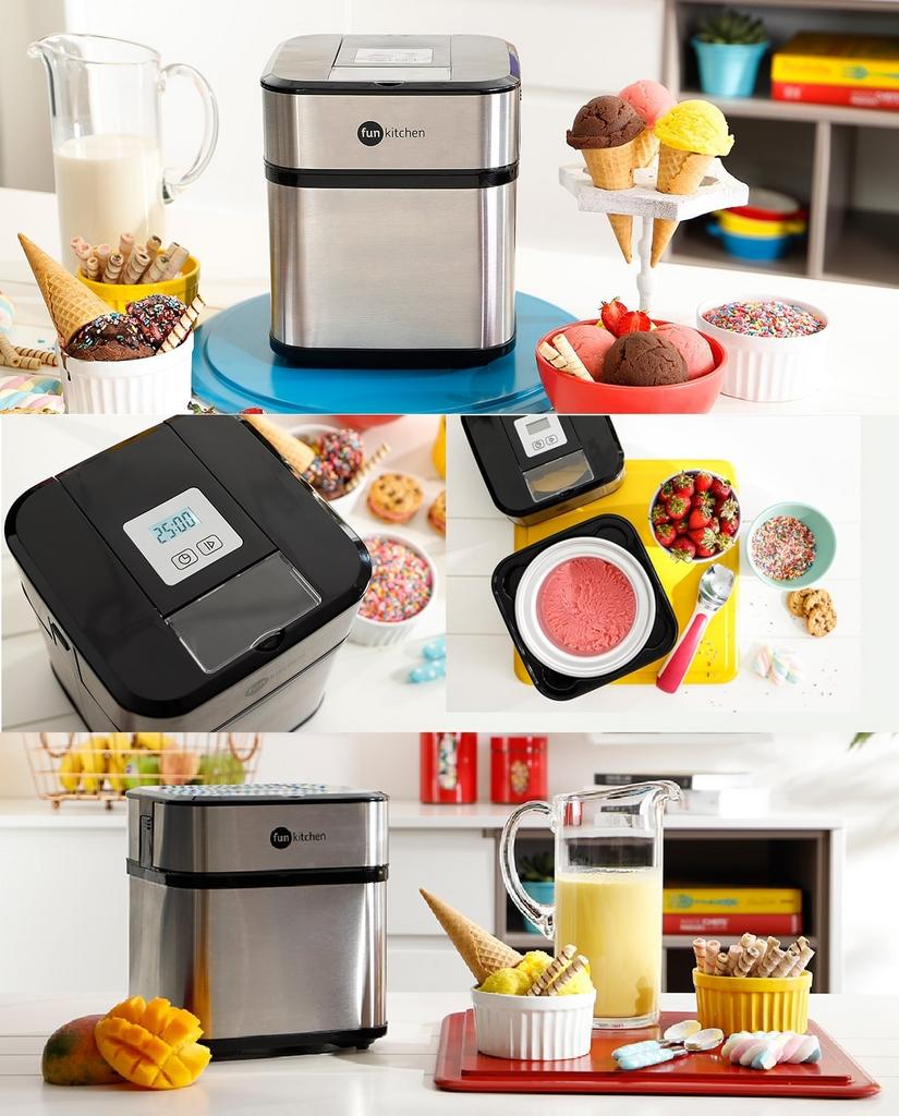 Máquina de Sorvete Deli Fun Kitchen na Shoptime