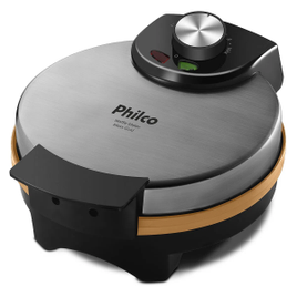 Máquina de Waffle Maker Maxx Gold PWM02PG 11 Níveis Temperatura Prata 127V - Philco na C&A