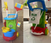Maral Carrinho De Limpeza Cleaning Trolley Caixa Multicor na Amazon