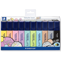 Marcador De Texto, Staedtler, Textsurfer Classic, 10 Cores Pastel na Amazon