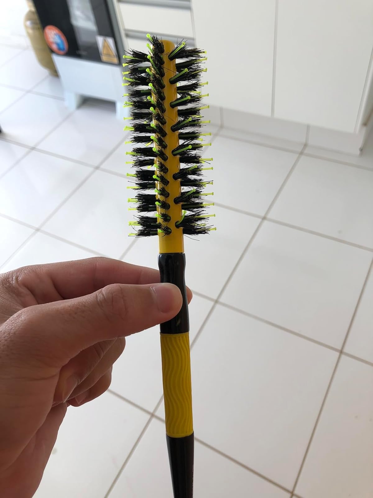 Marco Boni Escova Profissional Thermal Ceramic Yellow Basic 35 Mm 7331 Amarelo na Amazon