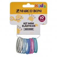 Marco Boni, Kit Mini Elásticos Sem Metal, 8160, 10 Unidades na Amazon