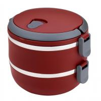 Marmita Dupla Lunch Box Vermelha, LB1234-VM, Euro Home na Amazon