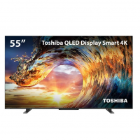 Mart TV QLED 55'' 4K Toshiba 55M550LS VIDAA 3 HDMI 2 USB Wi-Fi - TB014M na Multi