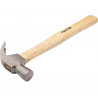 Martelo Unha 450 G, Cabeça 20 Mm, Cabo De Madeira Sparta na Amazon