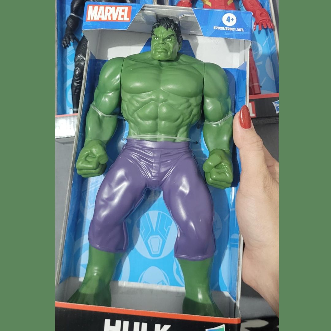 Marvel, Boneco Hulk Olympus, Verde e Azul na Amazon
