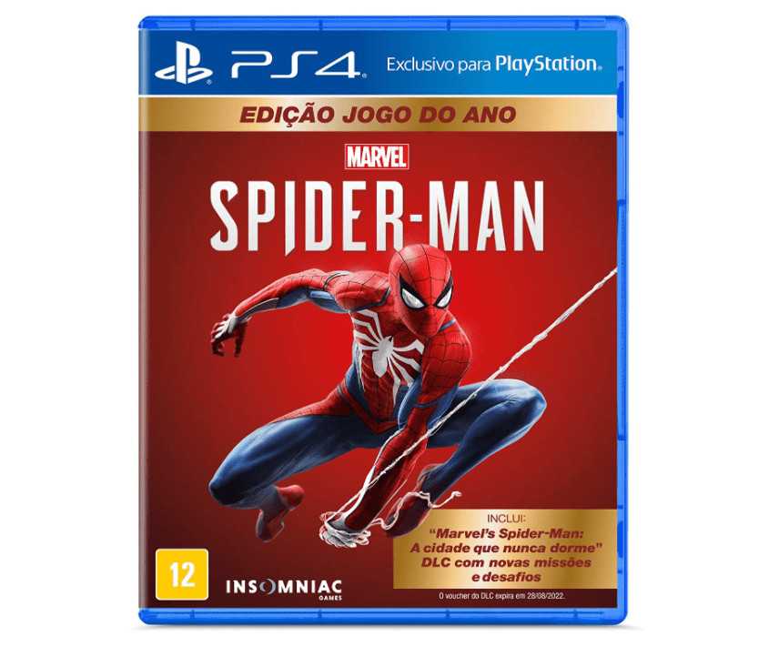 Marvel’s Spider-Man Game Of The Year (GOTY) – PS4 – BLIZZARD na Magazine Luiza