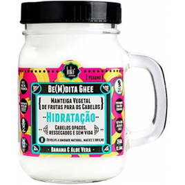 Máscara de Hidratação Lola Cosmetics Be(m)dita Ghee Banana e Aloe Vera 350g na Amazon