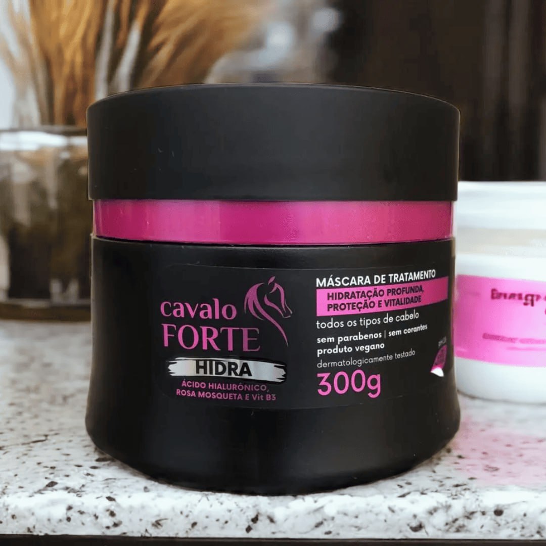 Máscara de tratamento Cavalo Forte Hidra 300g na Amazon